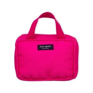 Kate Spade Pink Dog Toy with Handles and Squeaky, 7" x 5" x 4"‎